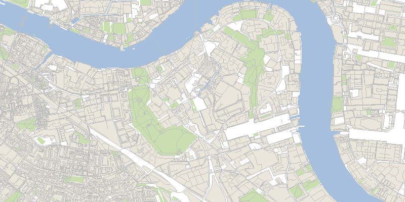 simple rendering of OpenStreetMap data